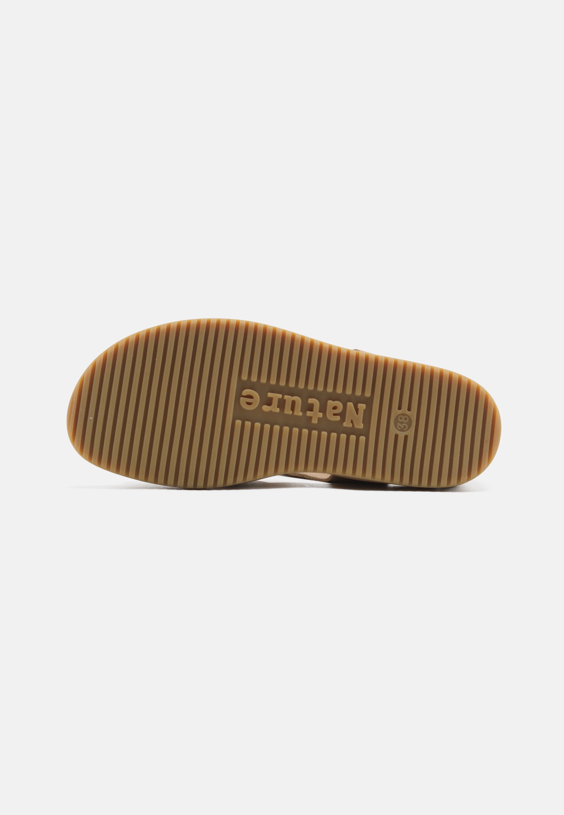 Nature Footwear Lene Sandal med lukket hæl i Suede læder farve Moonrock med kork fodseng og ydersål af naturgummi