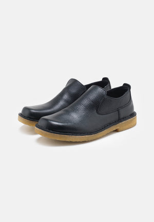 Nature Footwear Lisa Sko Leather Slip on 002 Black