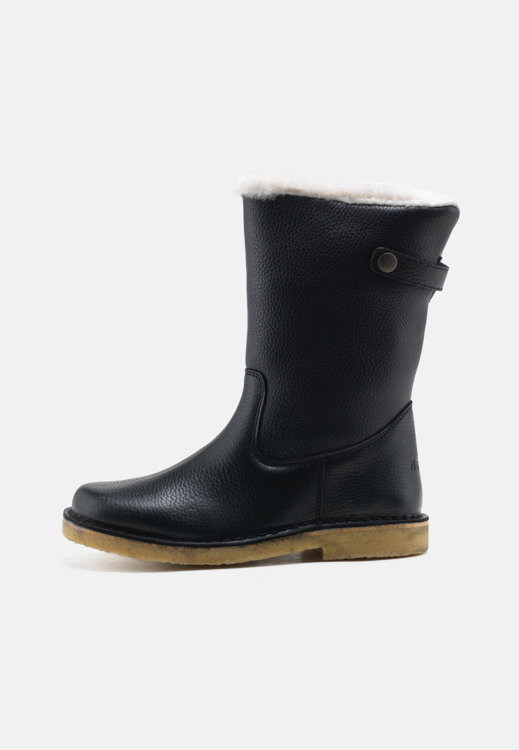 Nature Footwear Louise Varmforet Støvle Leather Boot 002 Black