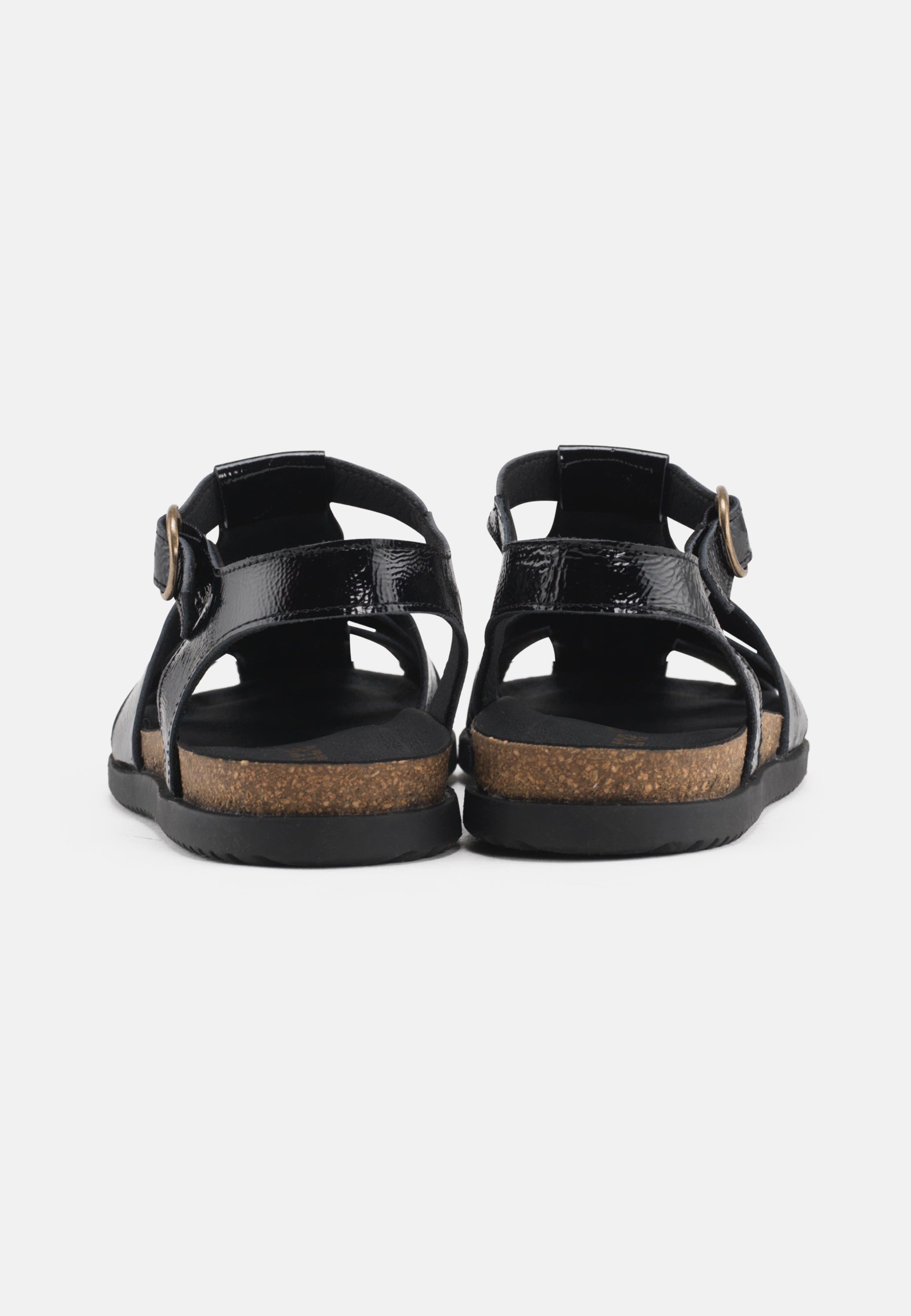 Nature Footwear Malene Sandal Leather Sandal 002 Black