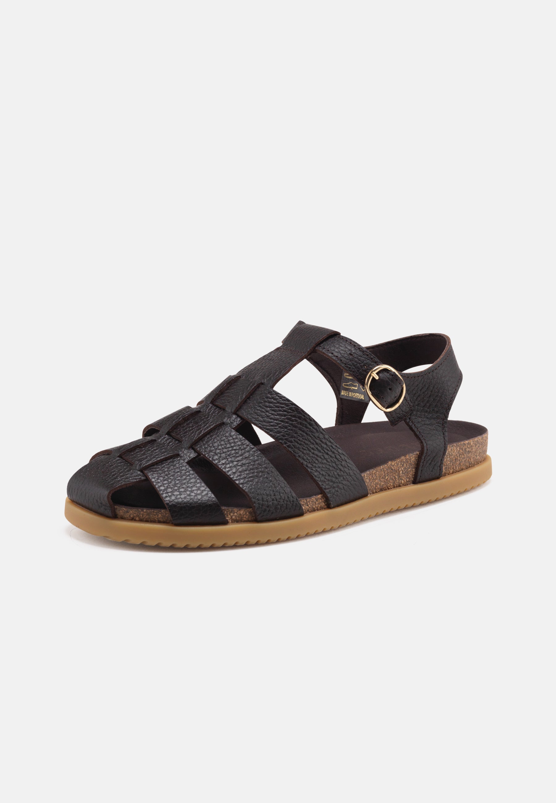 Nature Footwear Malene Sandal Leather Sandal 018 Coffee