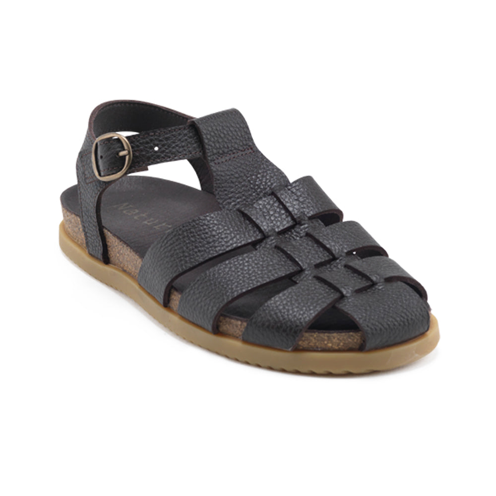 Nature Footwear Malene Sandal Leather Sandal 018 Coffee