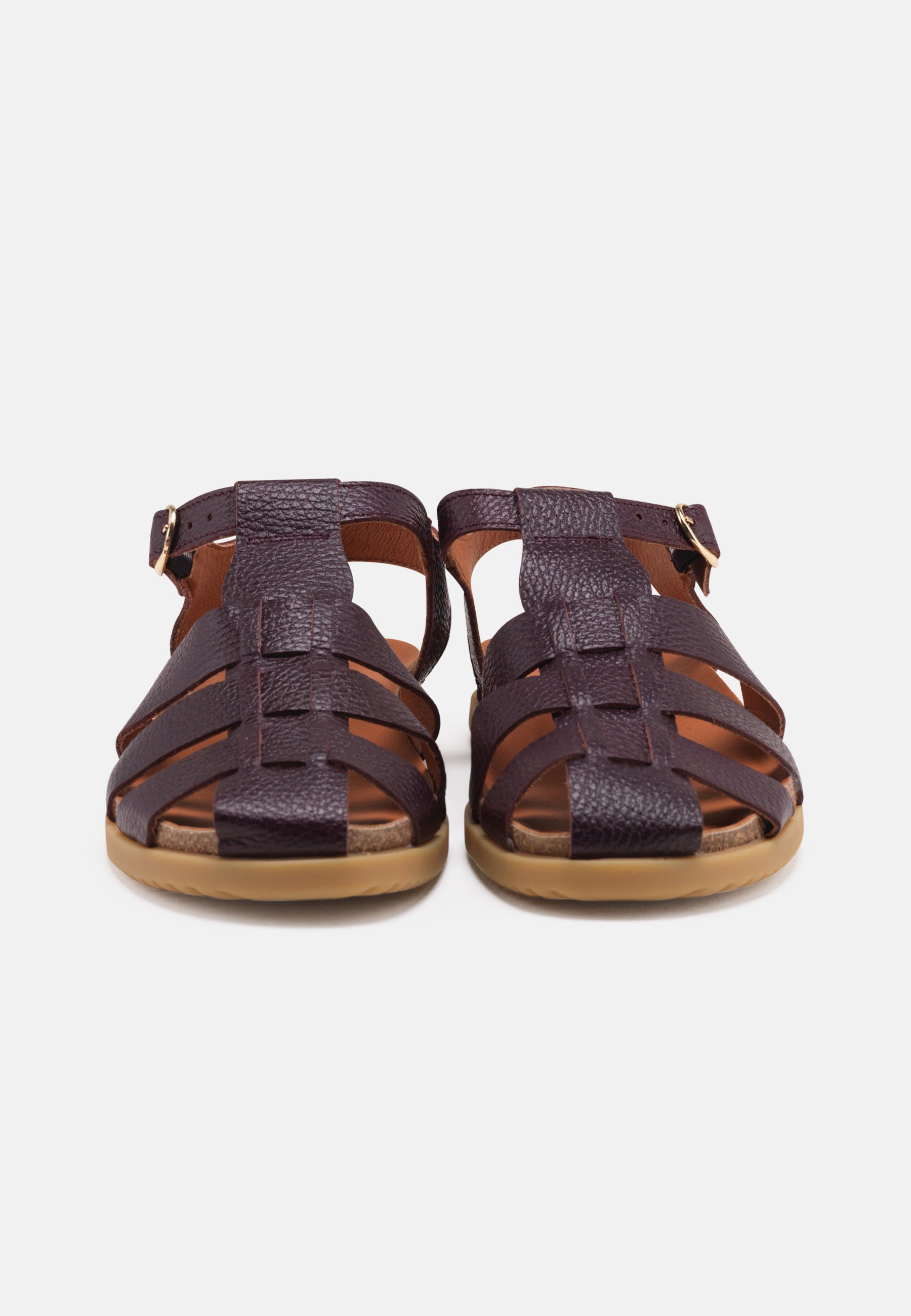 Nature Footwear Malene Sandal Leather Sandal 113 Plum