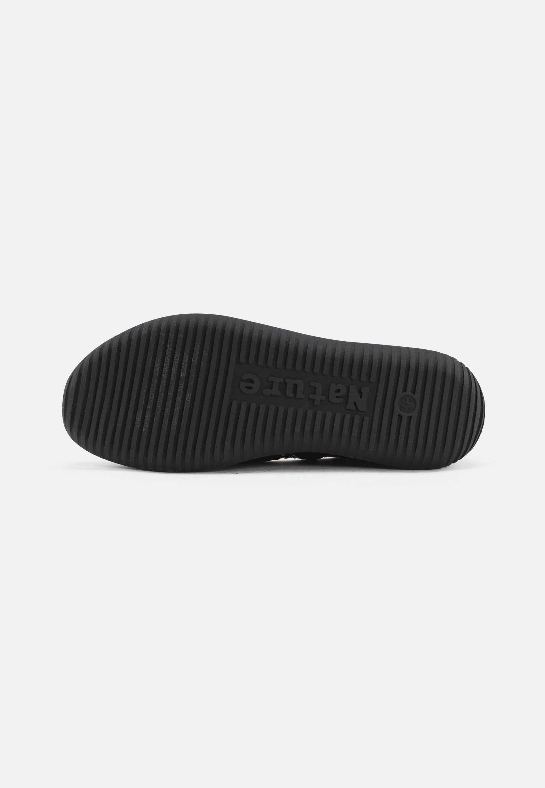 Nature Footwear Marie Ballerina Lak læder i farve Black med naturgummisål