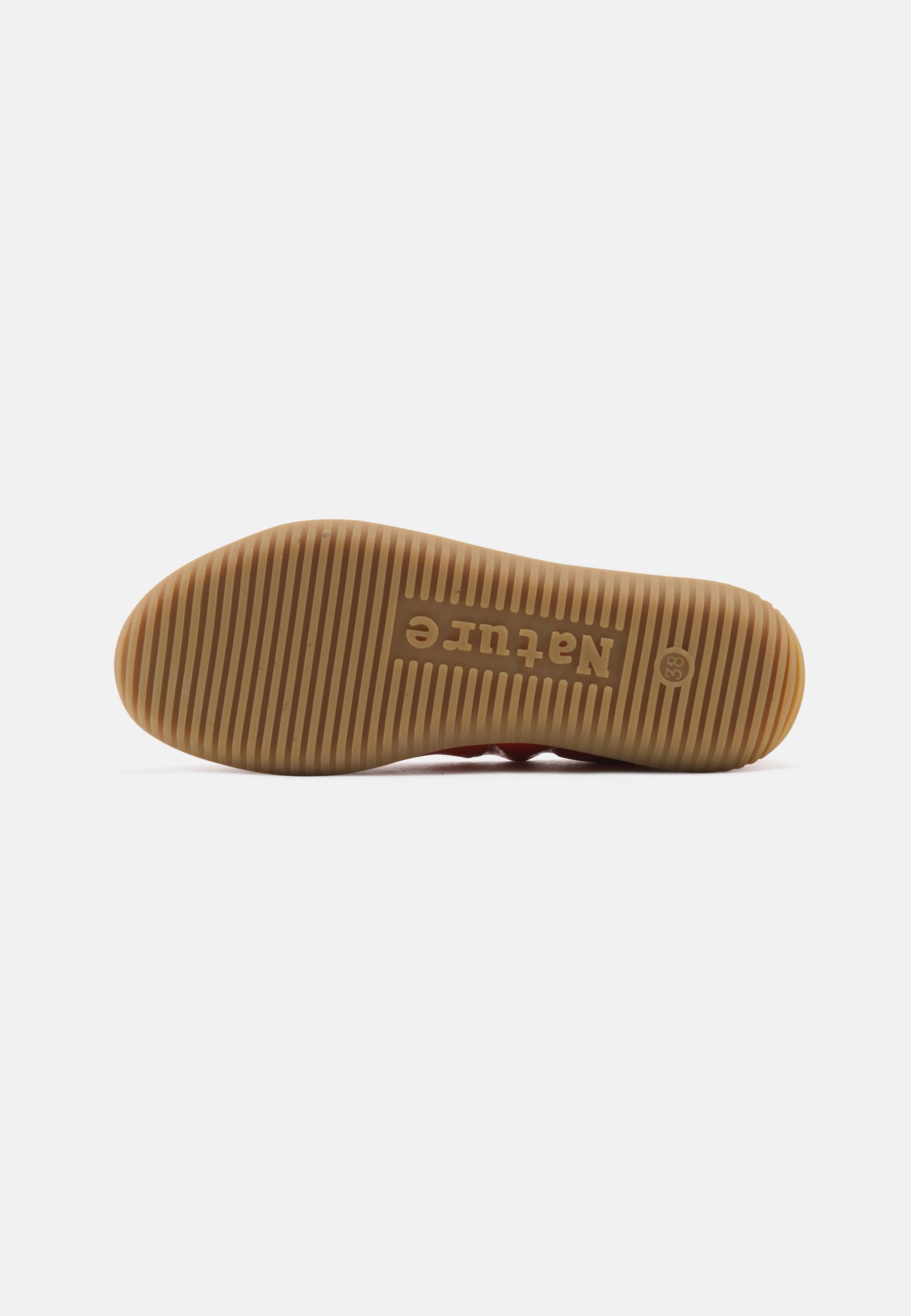 Nature Footwear Marie Ballerina Lak læder i farve Orange med naturgummisål