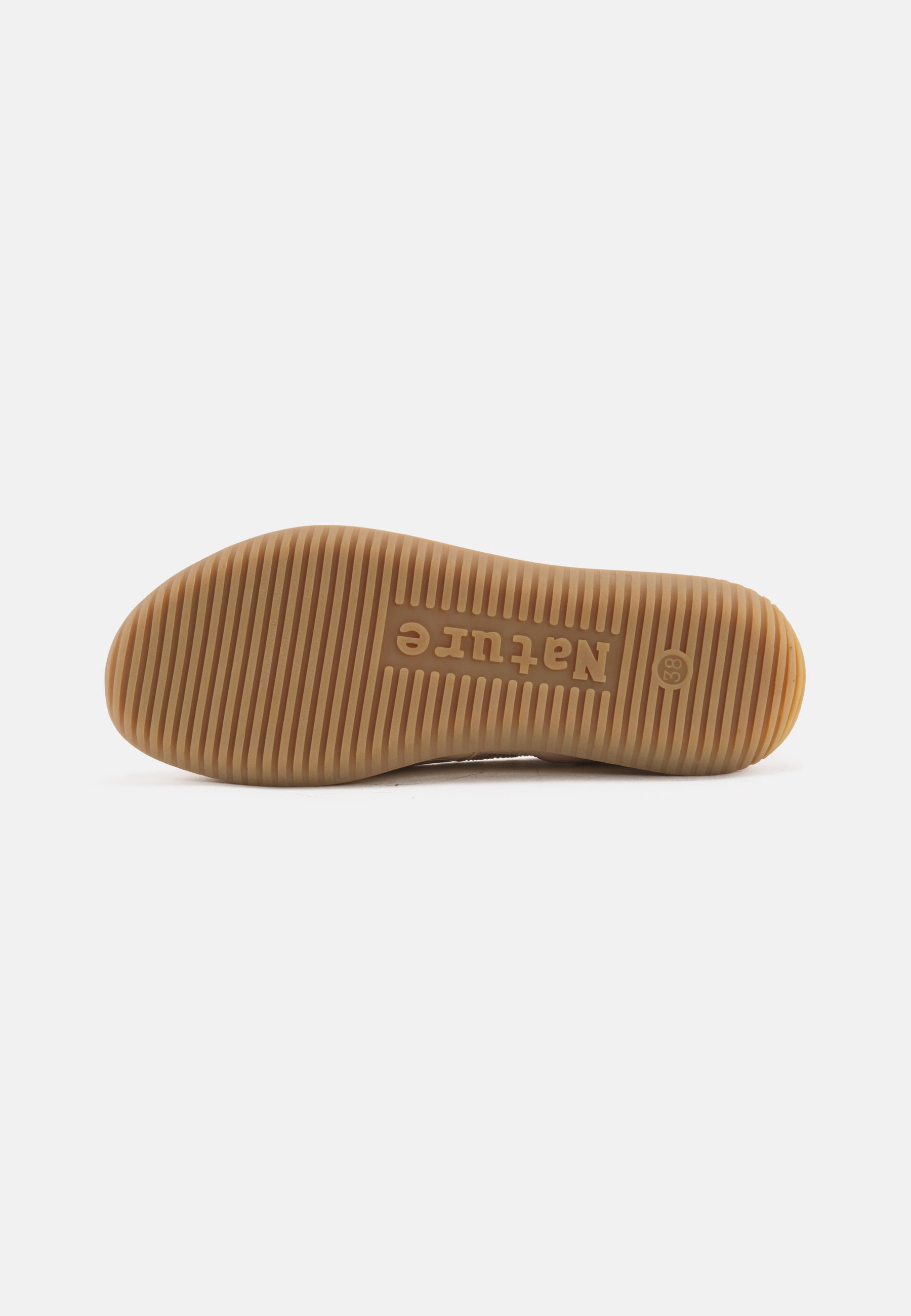 Nature Footwear Marie Ballerina Lak læder i farve Cream med naturgummisål