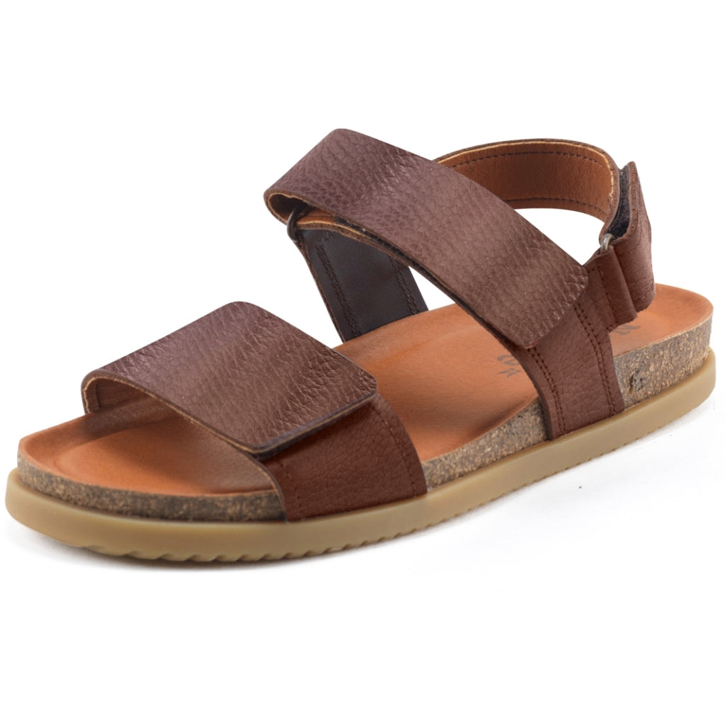 Nature Footwear Mathilde Sandal Leather Sandal 114 Tobacco