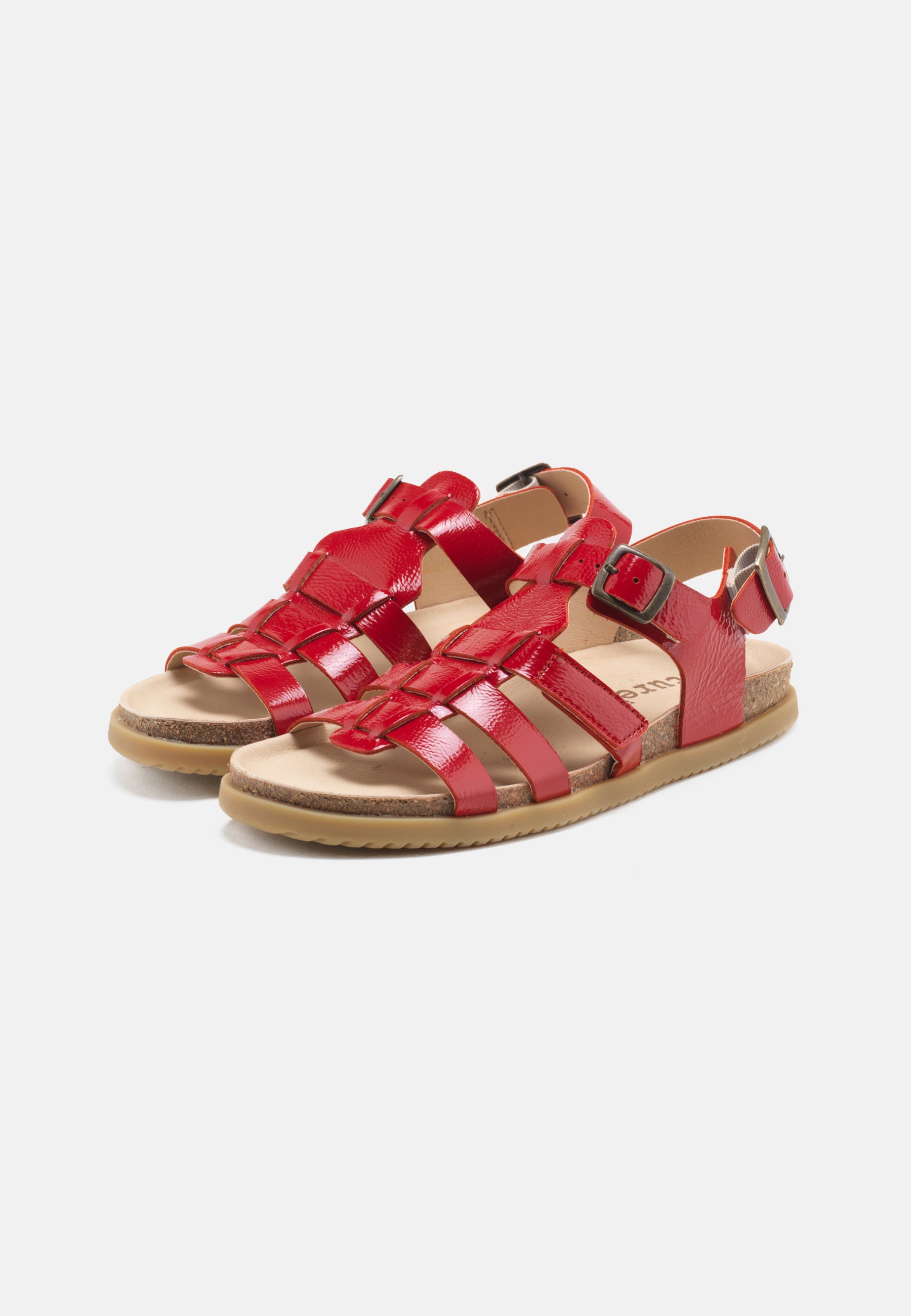 Nature Footwear Mette Sandal Leather Sandal 009 Red