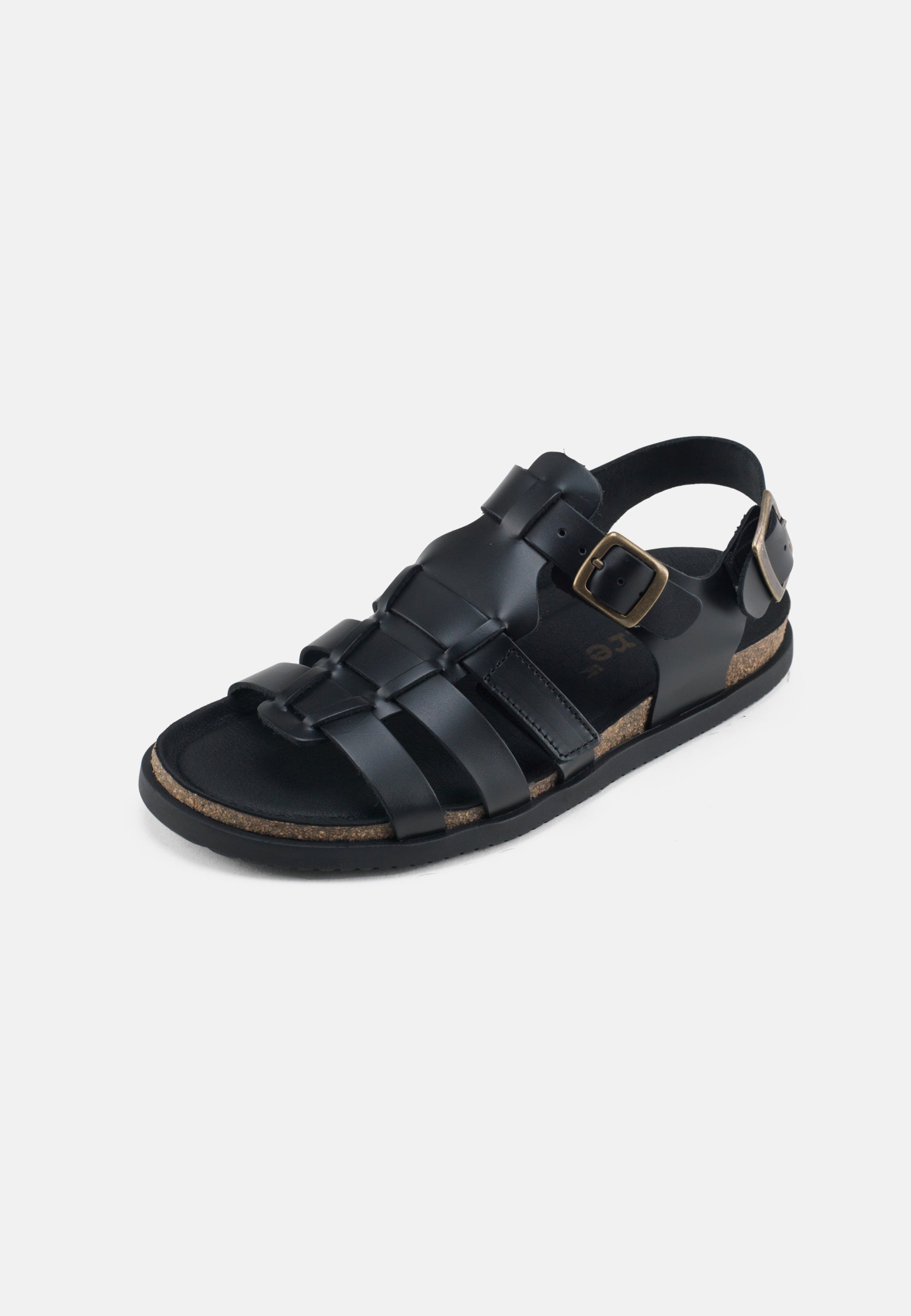 Nature Footwear Mette Sandal Leather Sandal 002 Black