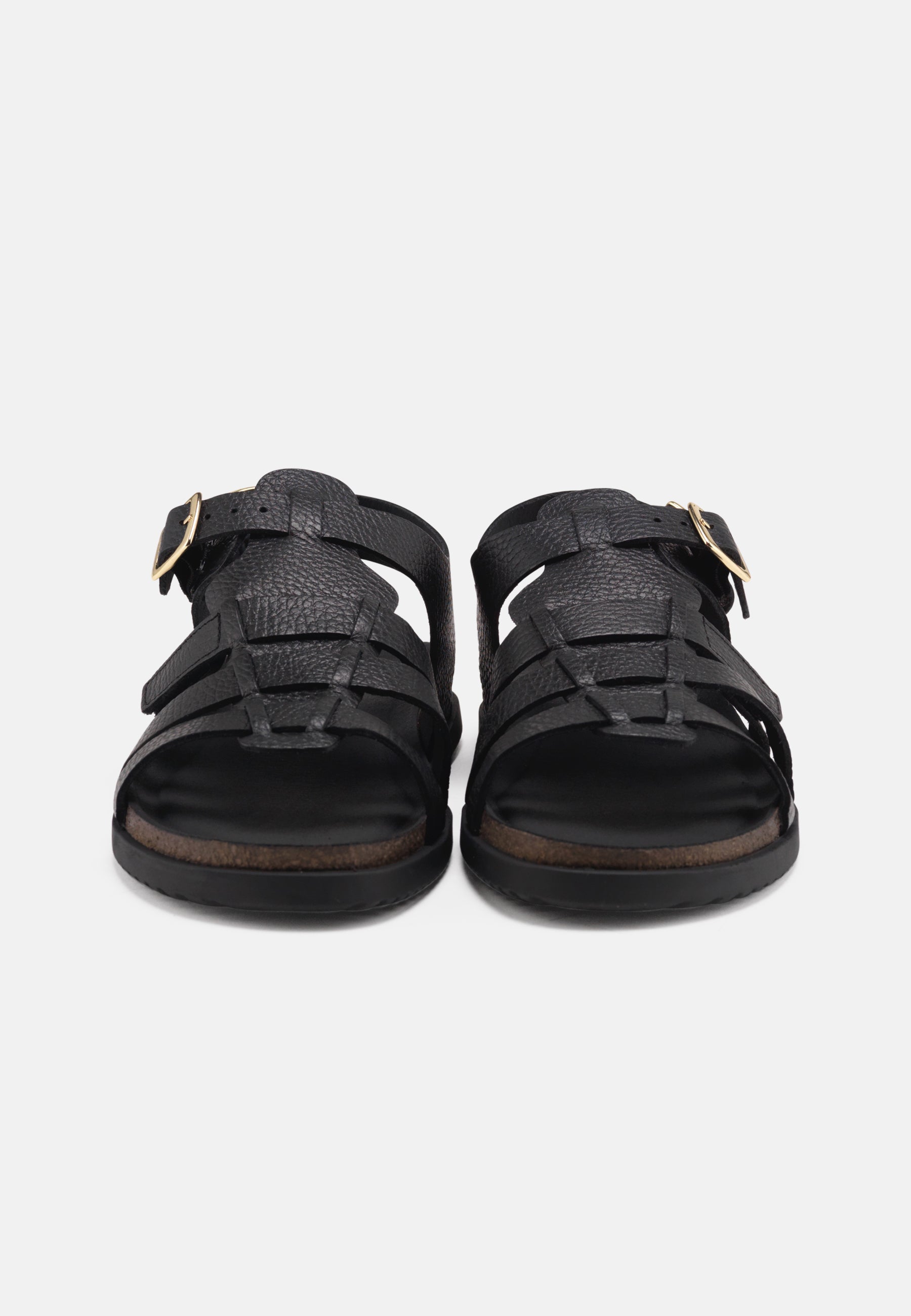 Nature Footwear Mette Sandal Leather Sandal 002 Black