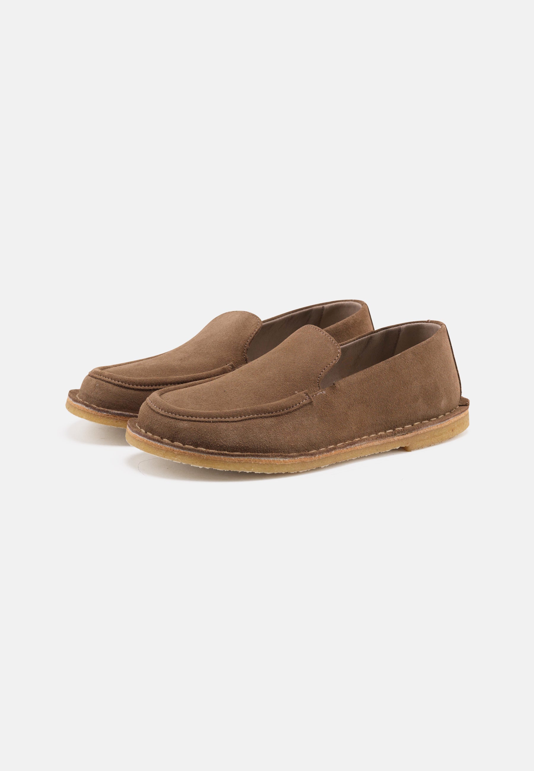 Nature Footwear Sandra Loafher Suede Slip on 157 Moonrock