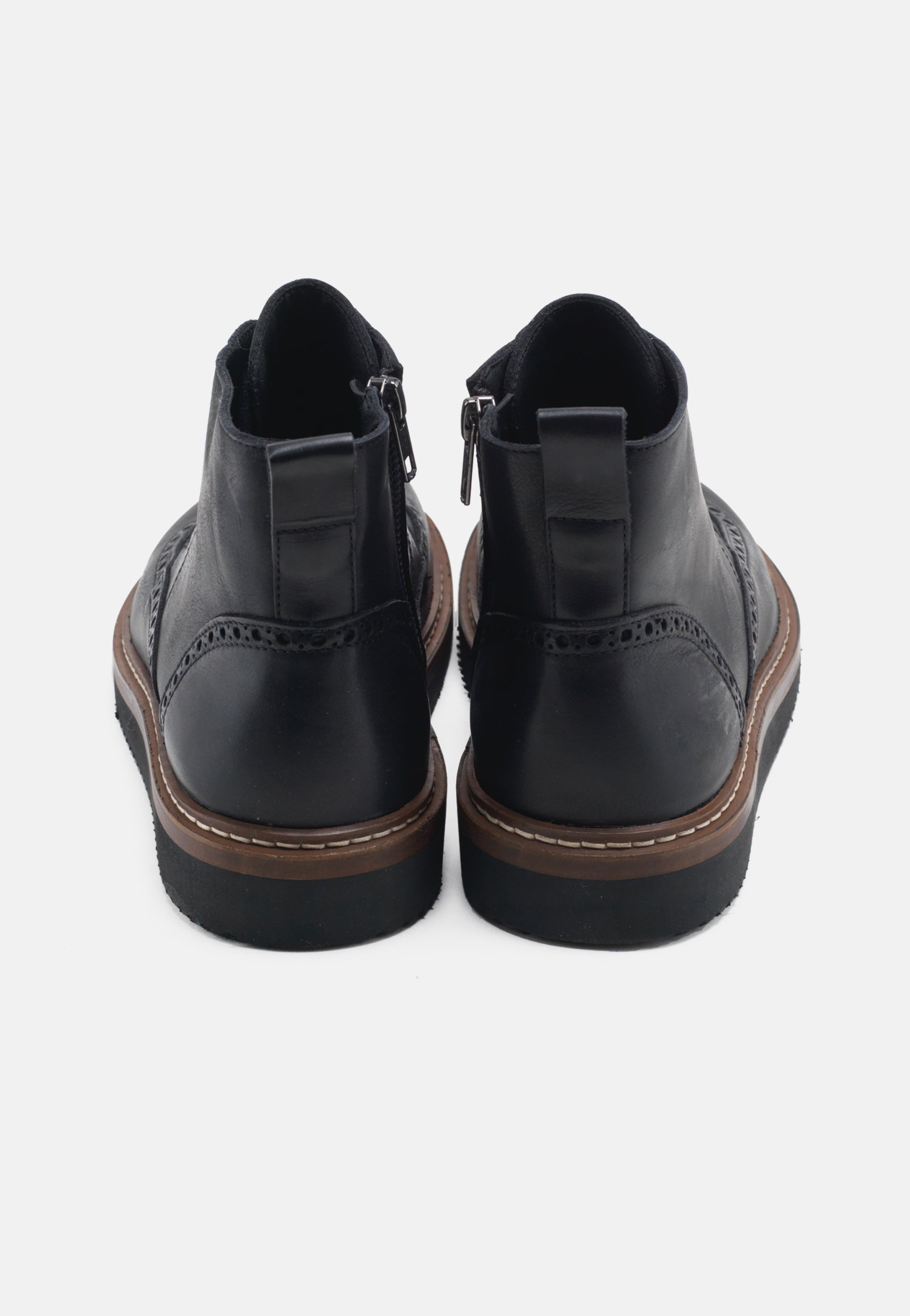 Nature Footwear Signe Støvle Waxy Leather Boot 002 Black