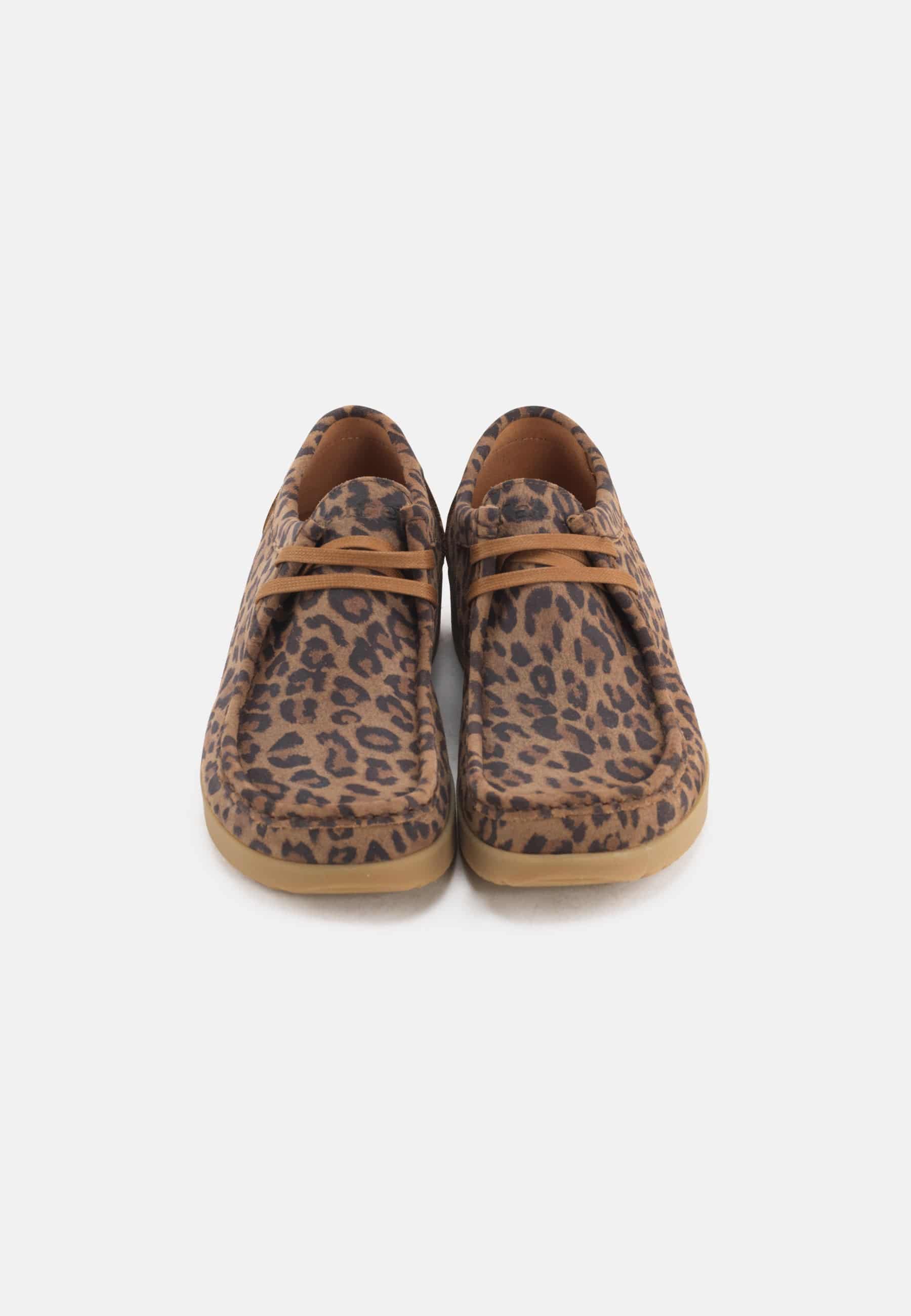 Alba Sko Suede Print - Leopard - Nature Footwear