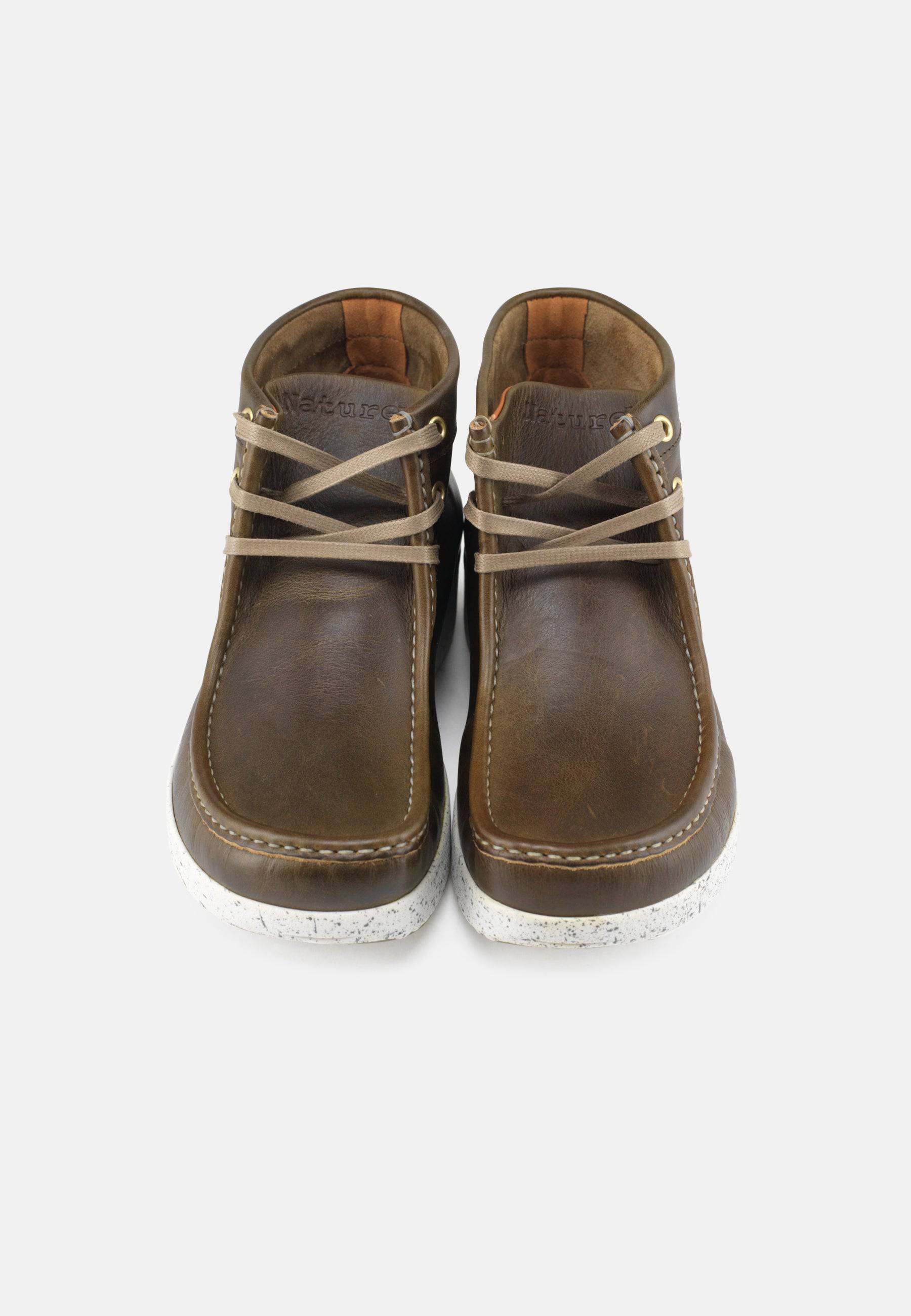 Anton Støvle Leather - Olive - Nature Footwear