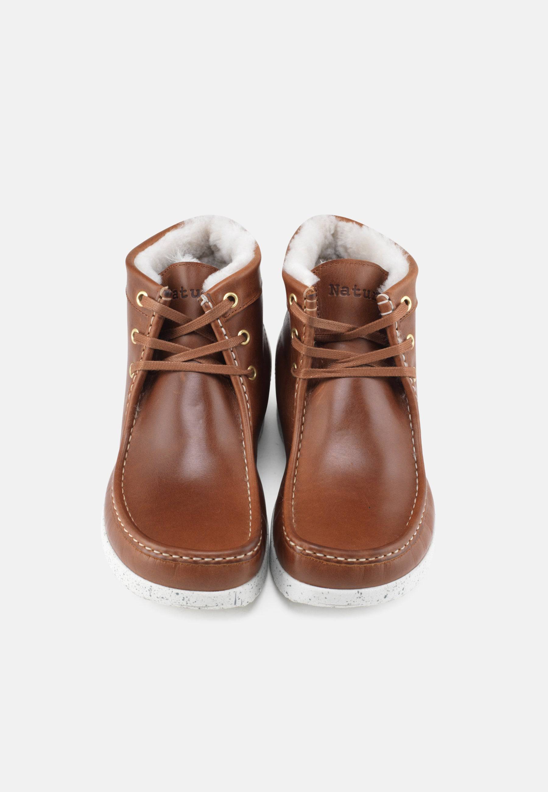Anton Warm-lined Boot Leather - Tobacco