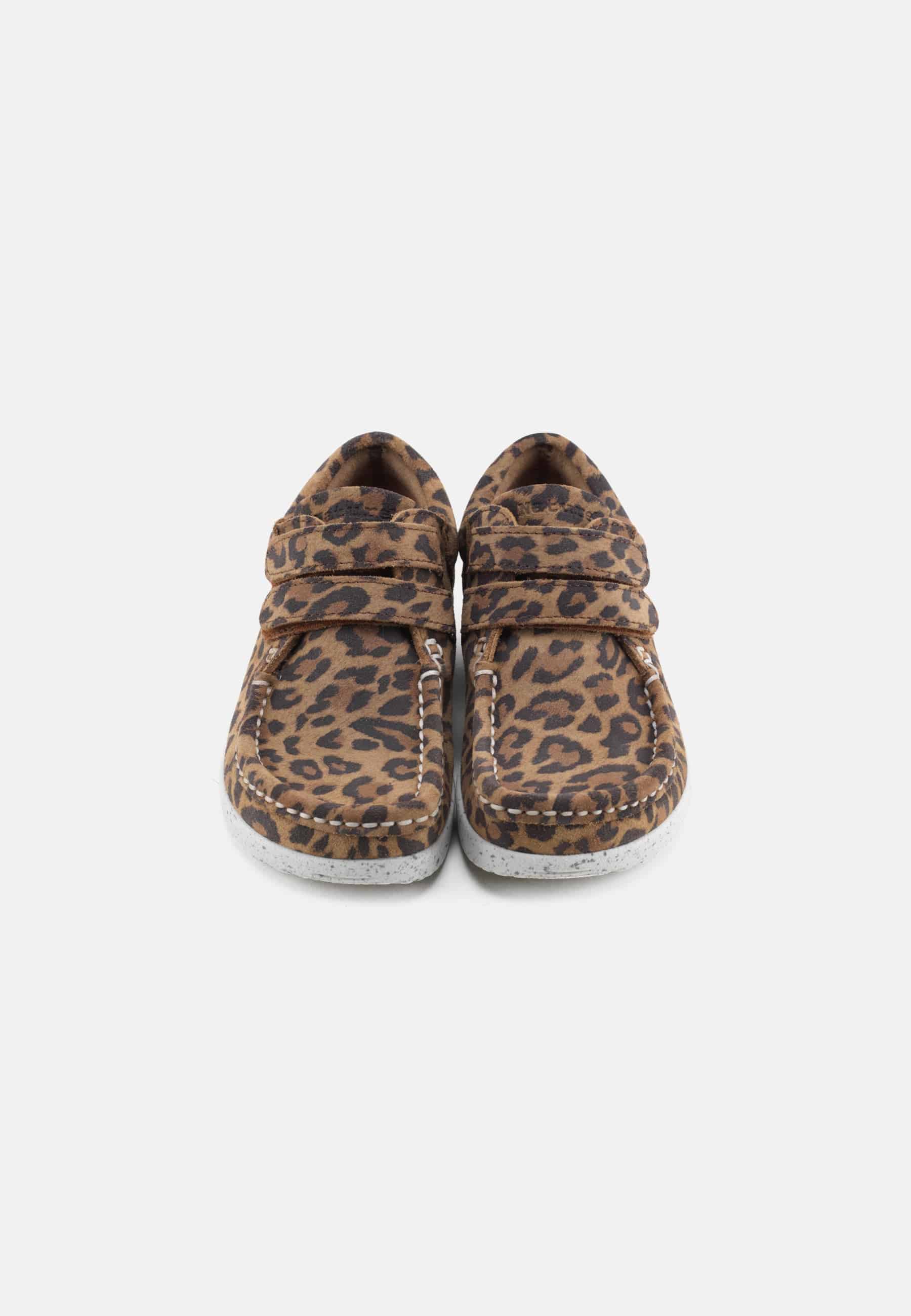 Ask Børnesko Suede - Leopard - Nature Footwear