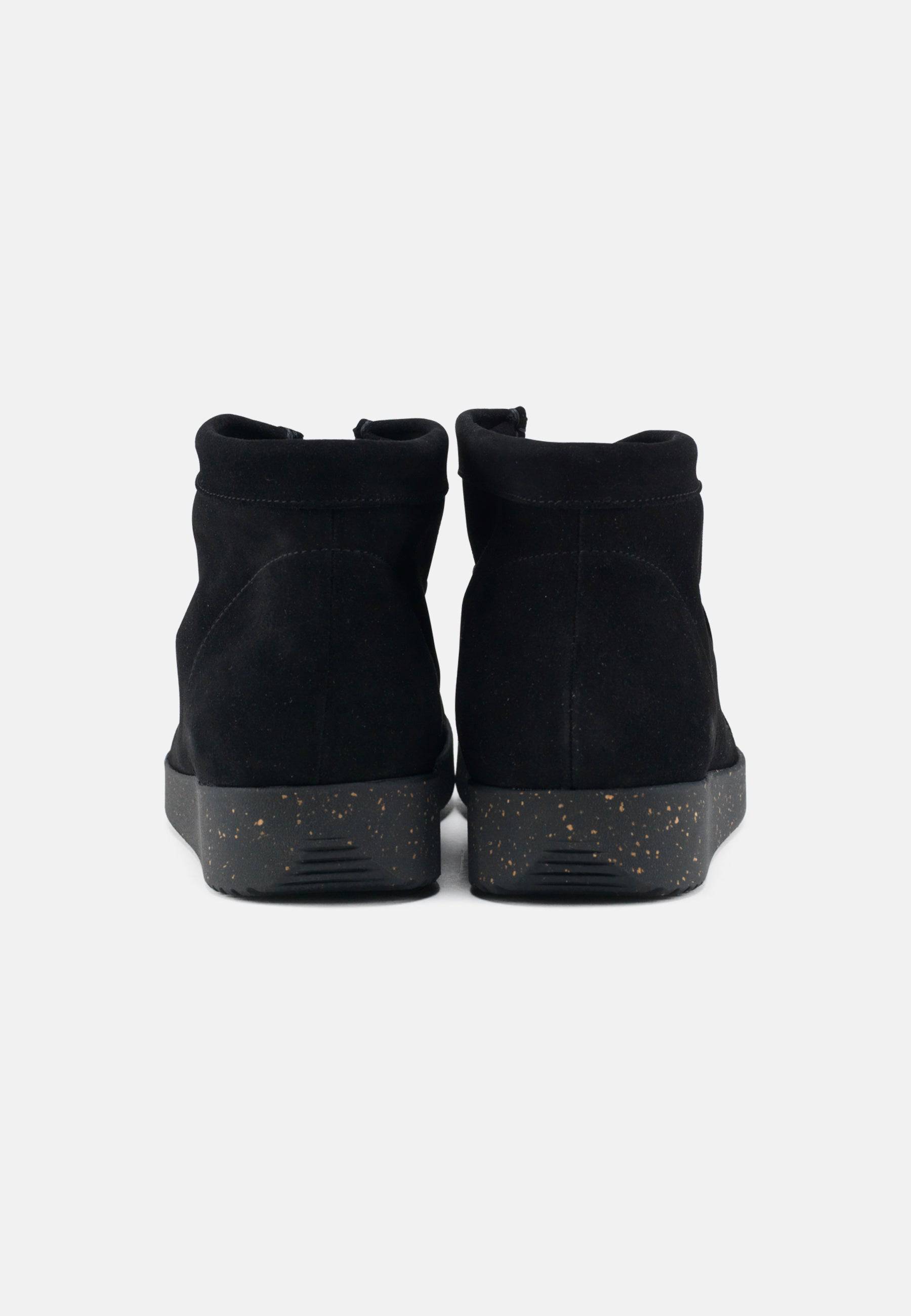 Emma Støvle Suede - Black - Nature Footwear