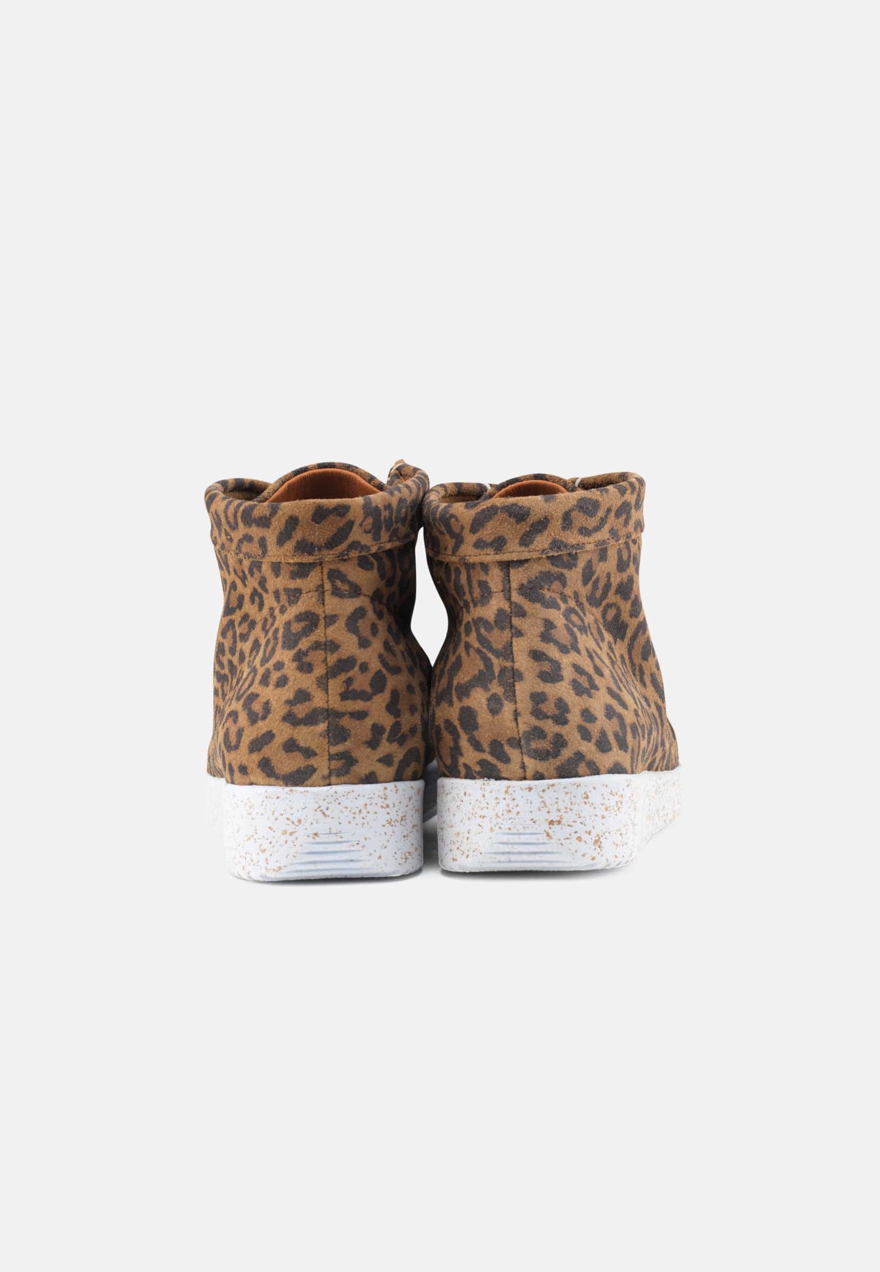 Emma Støvle Suede - Leopard - Nature Footwear