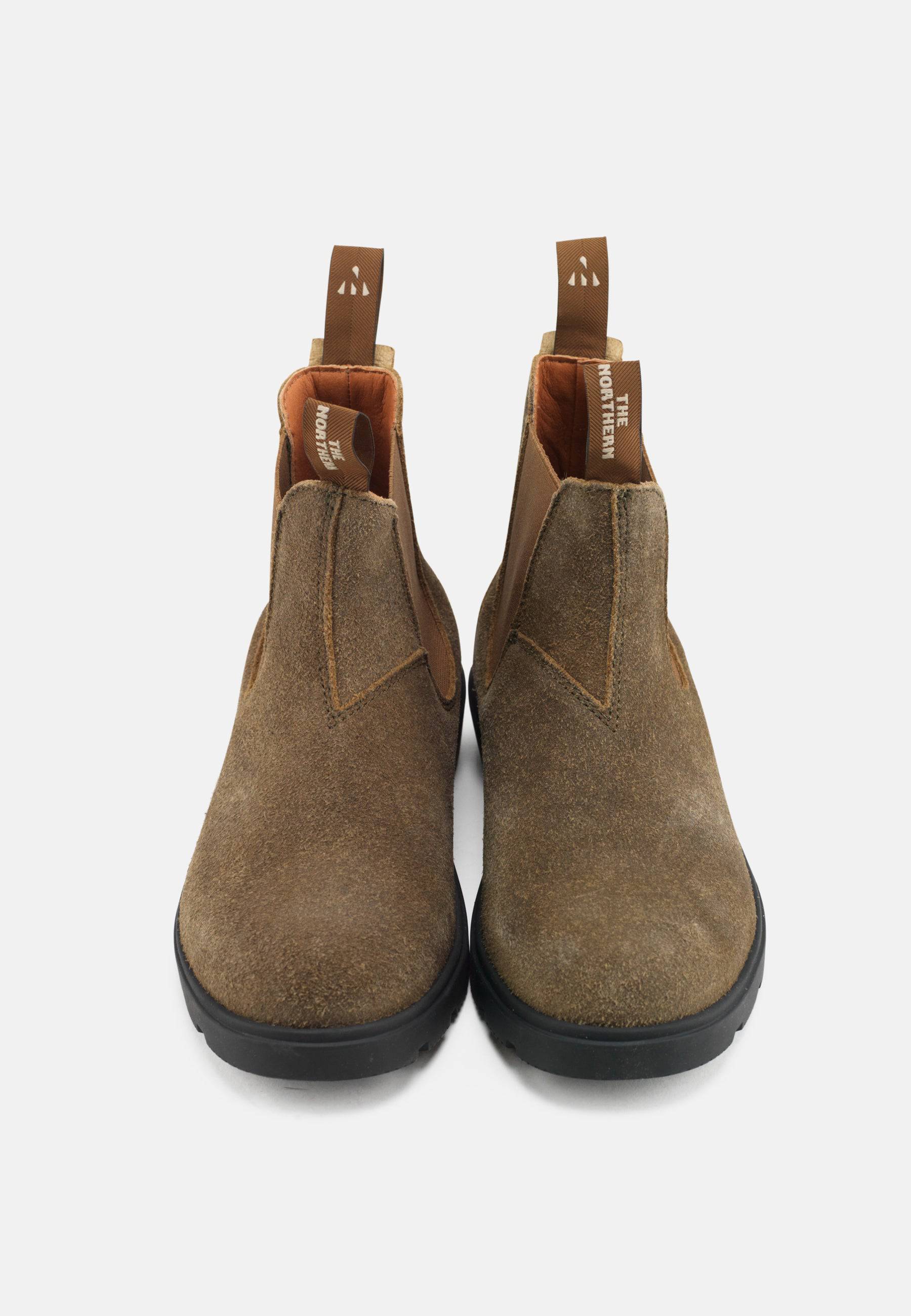 Gorm Støvle Elk Suede - Moss Green - Nature Footwear