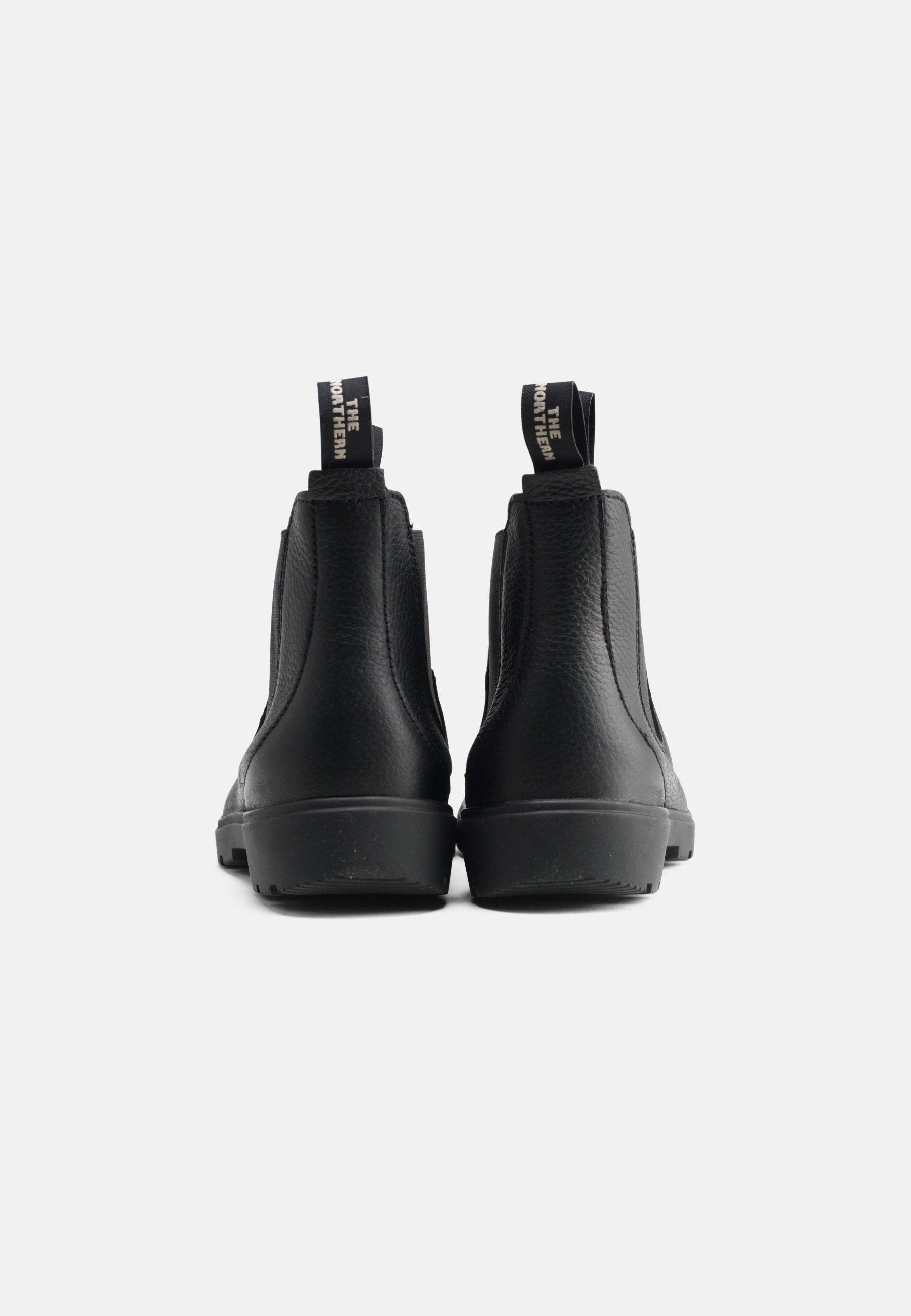 Nora Støvle Elk Pull Up Leather - Black - Nature Footwear