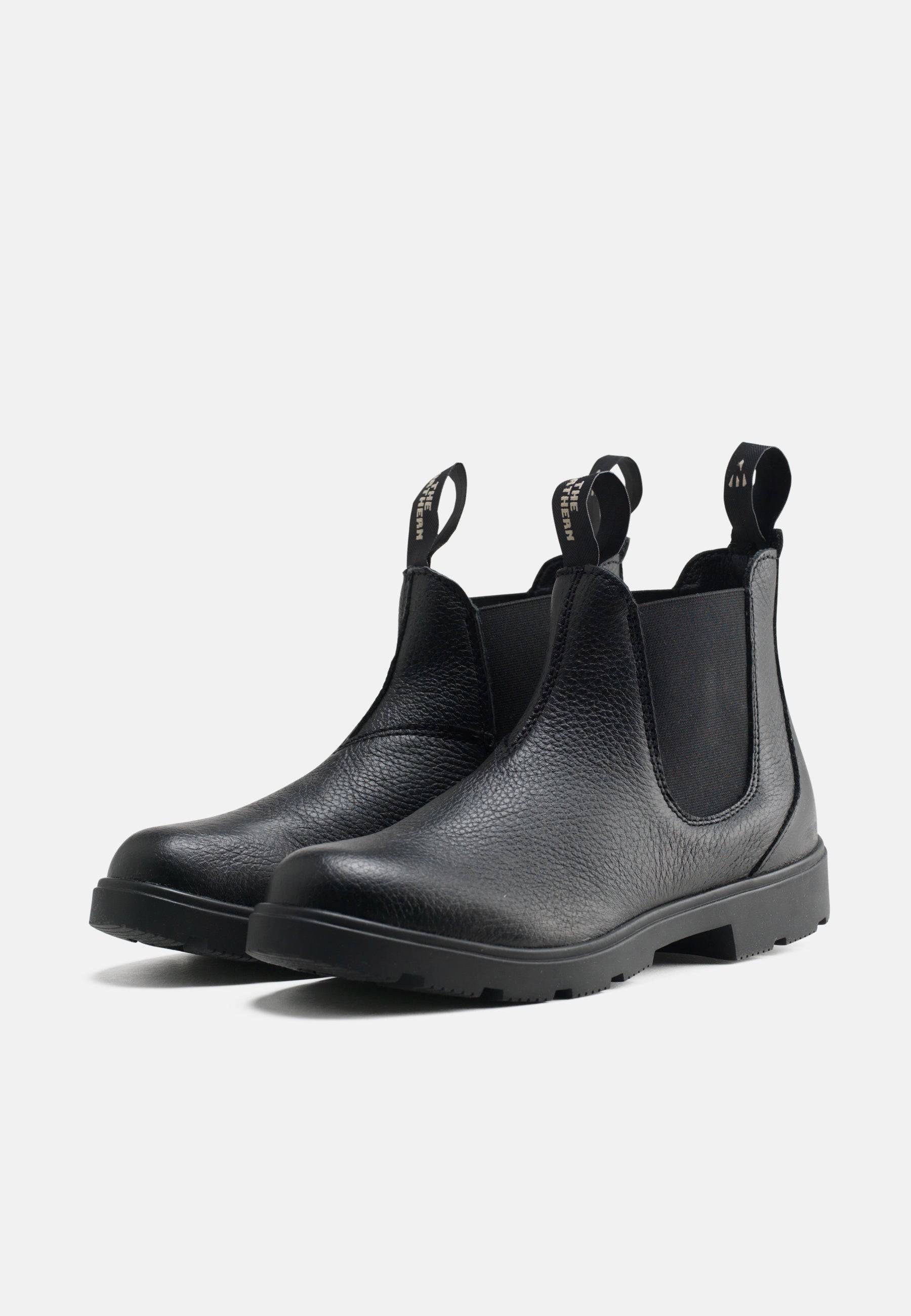 Nora Støvle Elk Pull Up Leather - Black - Nature Footwear