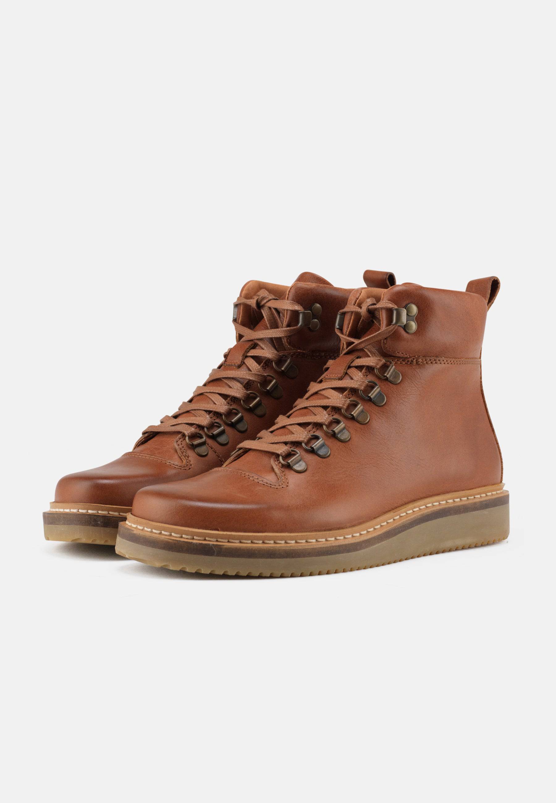 Sif Støvle Leather - Cognac - Nature Footwear