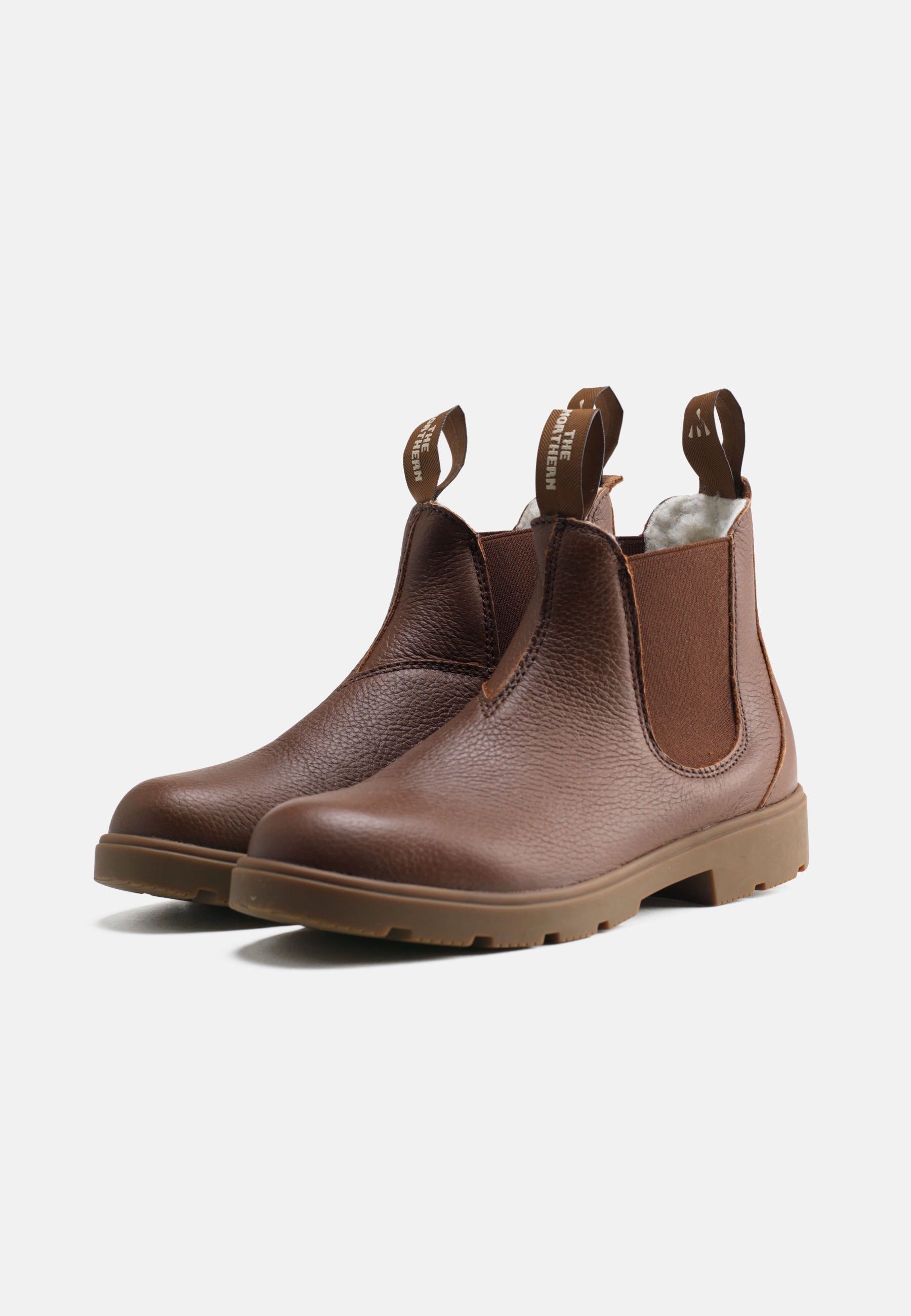Thor Warm Lined Boot Elk Pull Up Leather - Mahogany